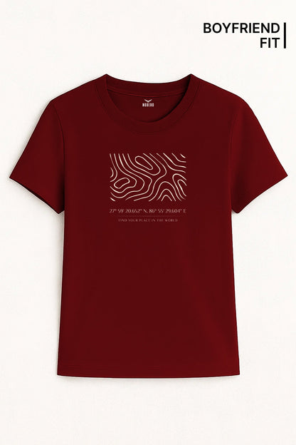 Boyfriend Coordinates Classic Fit T-Shirt