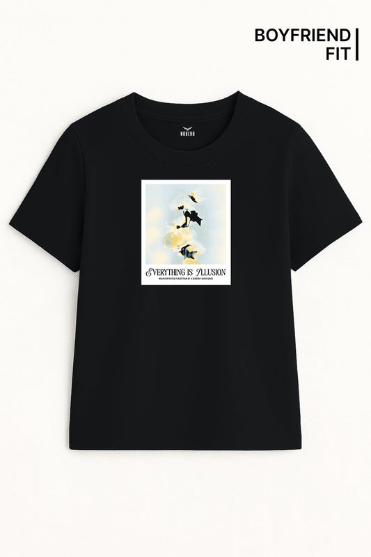 Boyfriend Everything is illusion Classic Fit T-Shirt