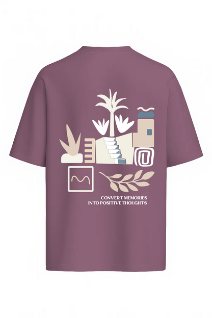 Greece abstract Oversized T-Shirt