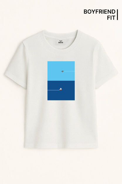 Boyfriend Horizons Classic Fit T-Shirt