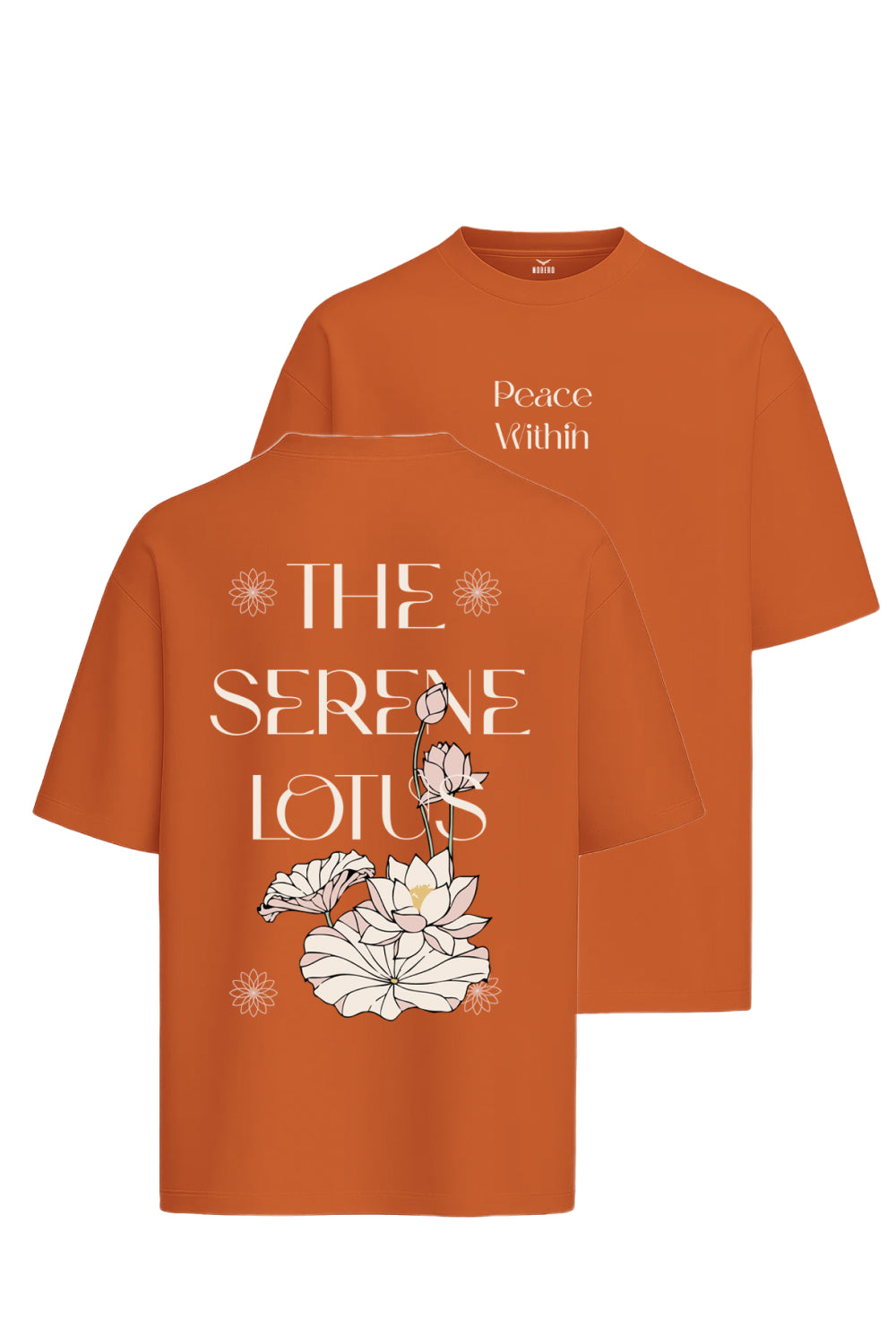 The Serene Lotus Oversized T-Shirt