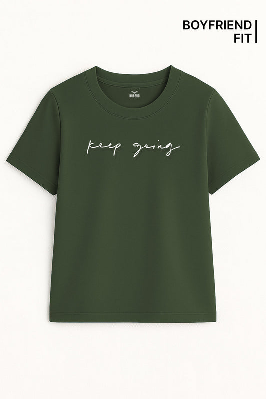 Boyfriend Keep Going Classic Fit T-Shirt