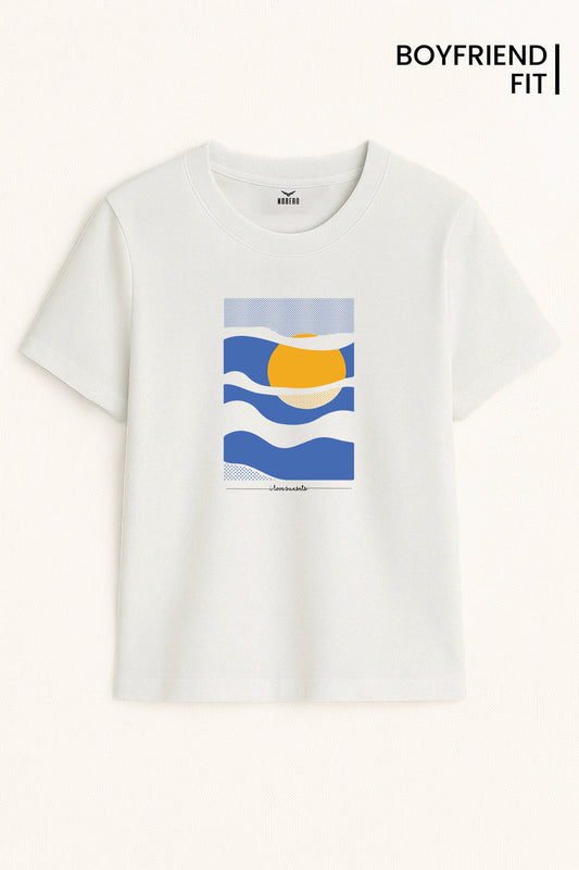 Boyfriend Love Sunsets Classic Fit T-Shirt
