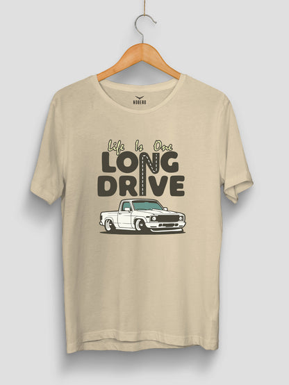Life is one long drive Classic Fit T-Shirt