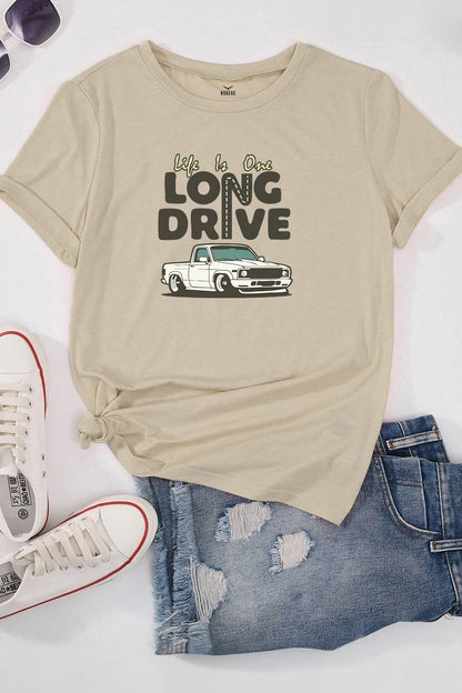 Boyfriend Life is one long drive Classic Fit T-Shirt