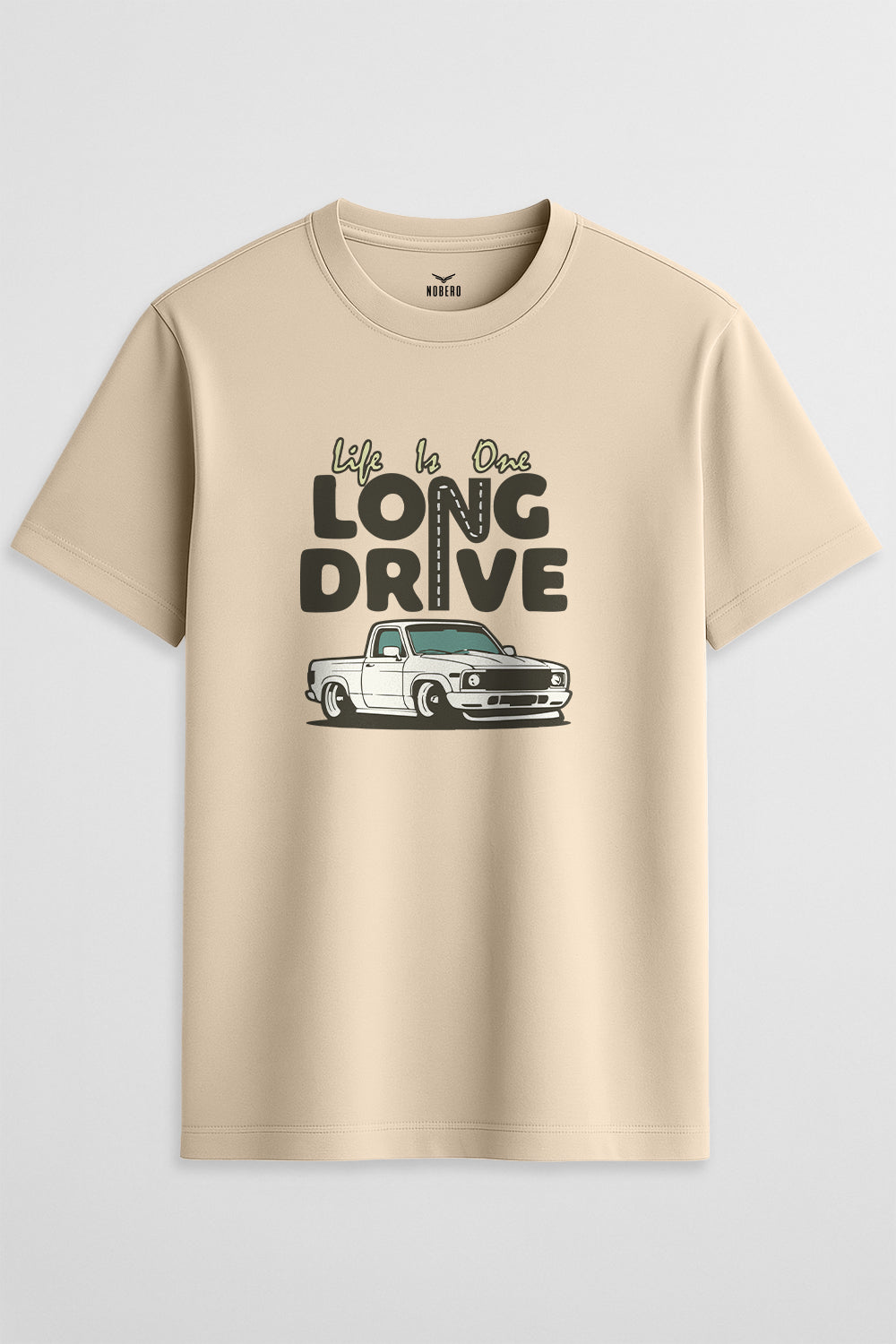 Life is one long drive Classic Fit T-Shirt