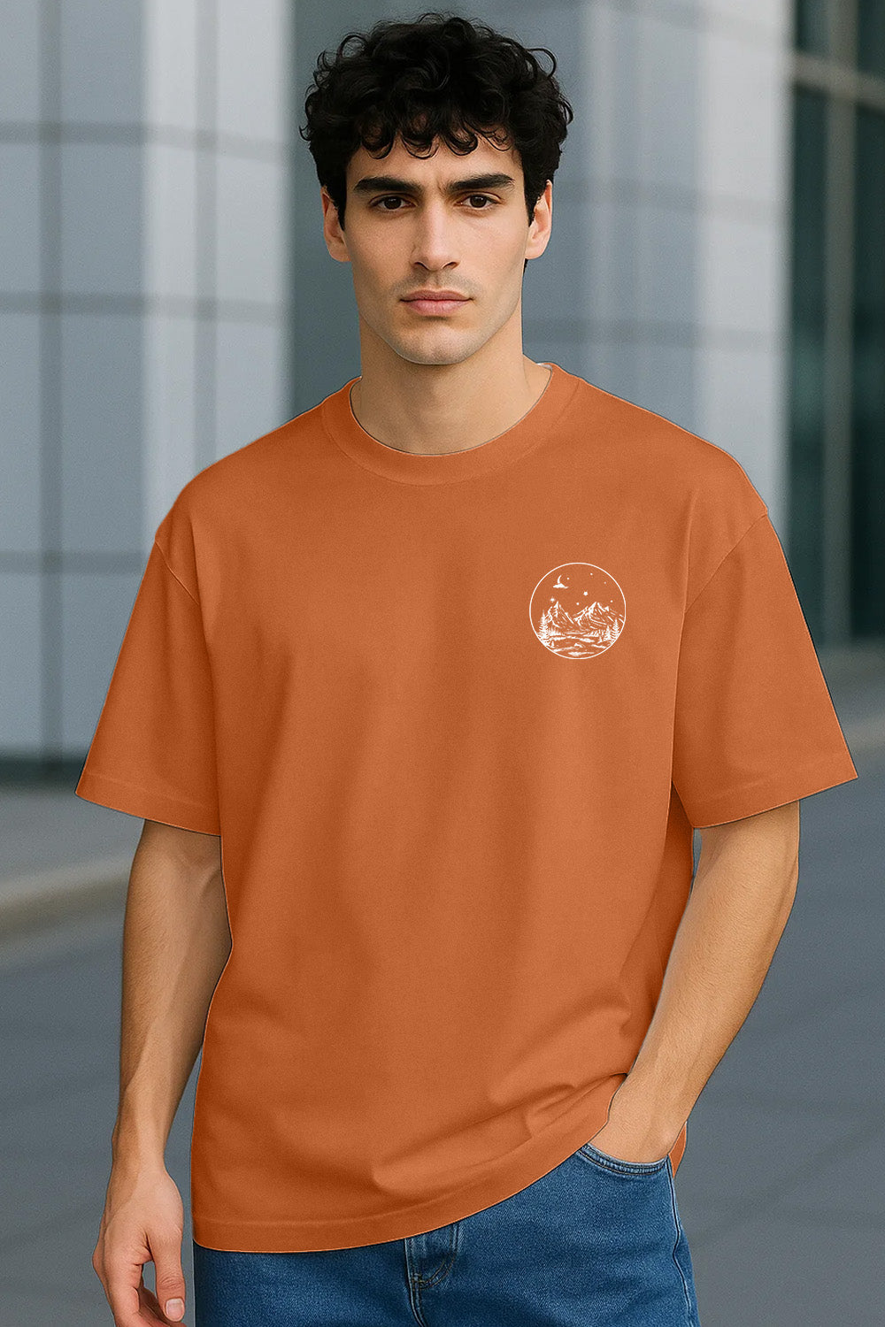 Lunar Echo Oversized T-Shirt