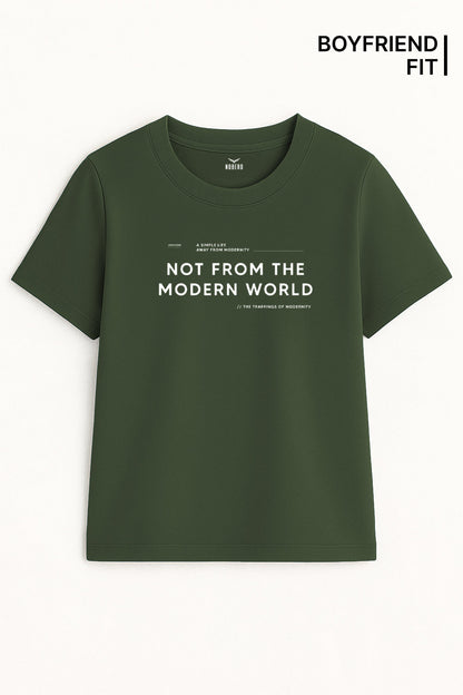 Boyfriend Not From Modern World Classic Fit T-Shirt