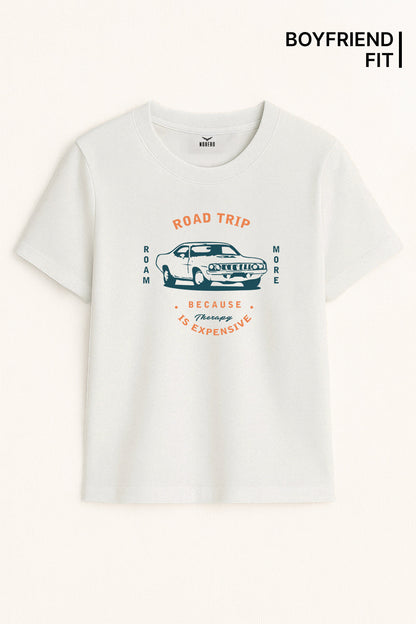 Boyfriend Road trip Classic Fit T-Shirt