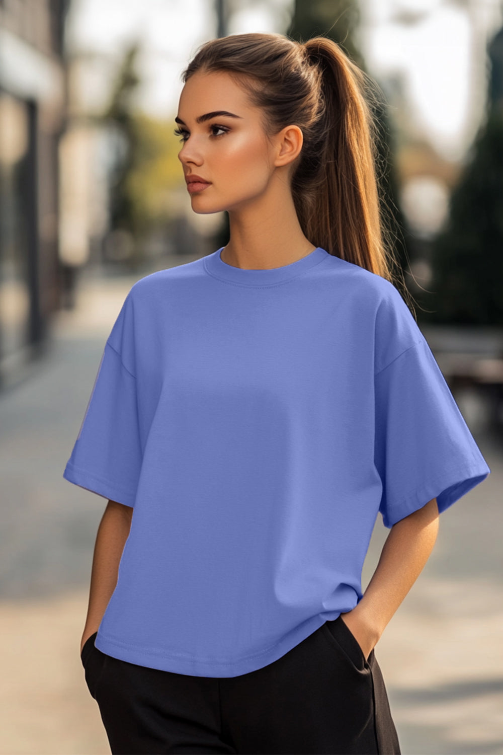 Rome Stamp Oversized T-Shirt