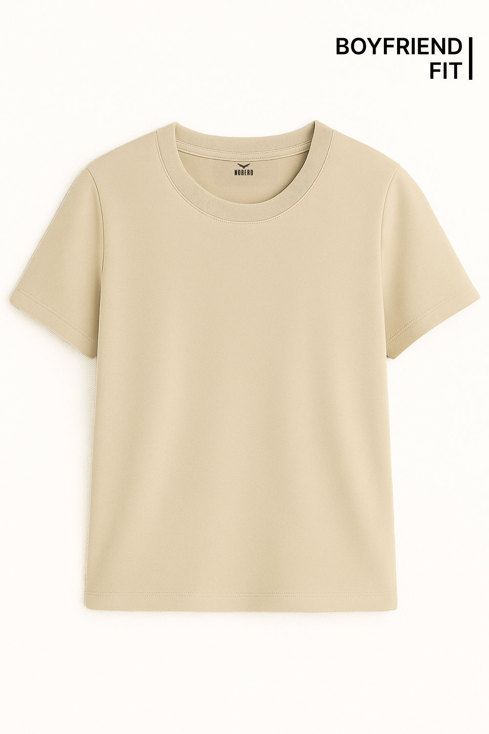 Boyfriend Fit Cotton T-Shirt