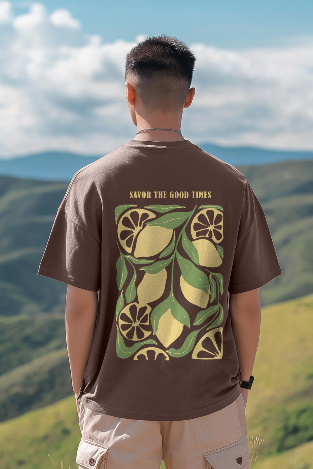 Savor the Good Times Oversized T-Shirt