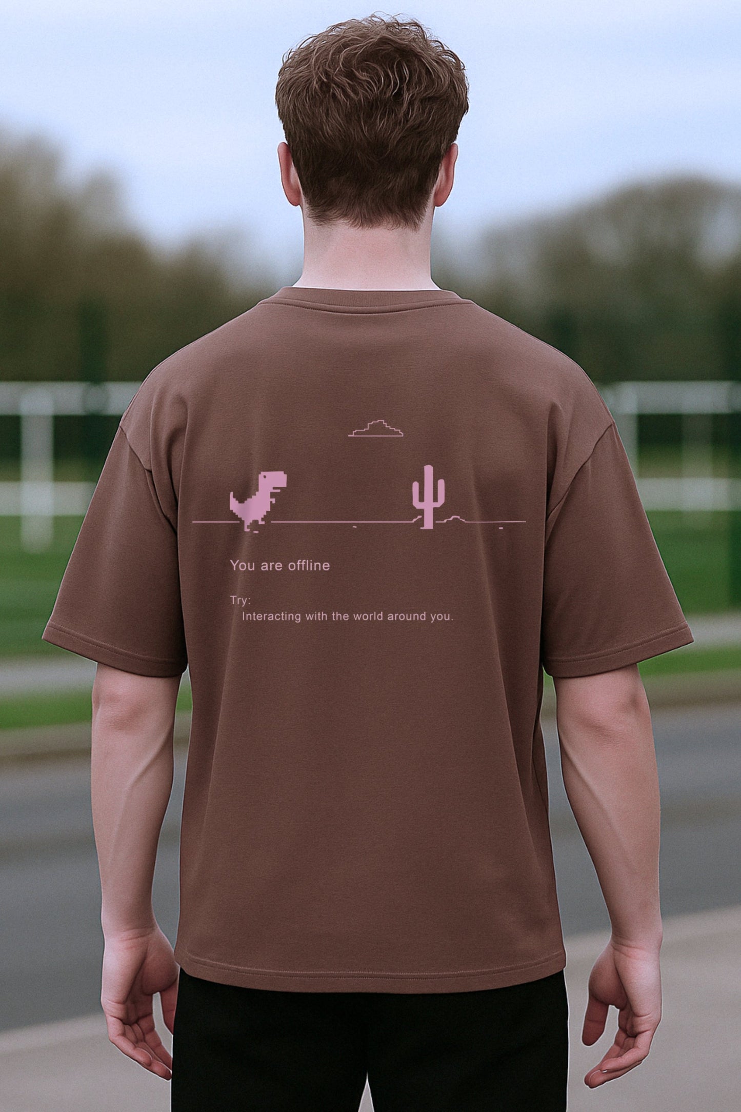 Socialize Oversized T-Shirt