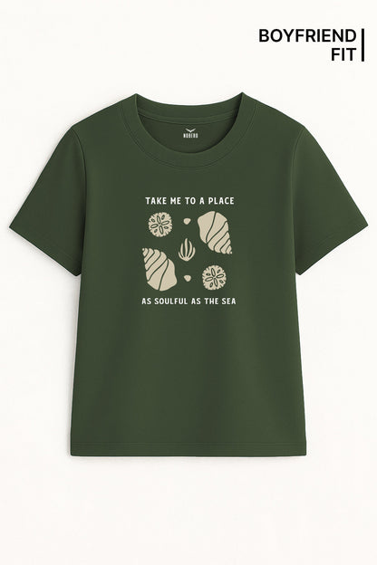 Boyfriend Soulful Place Classic Fit T-Shirt