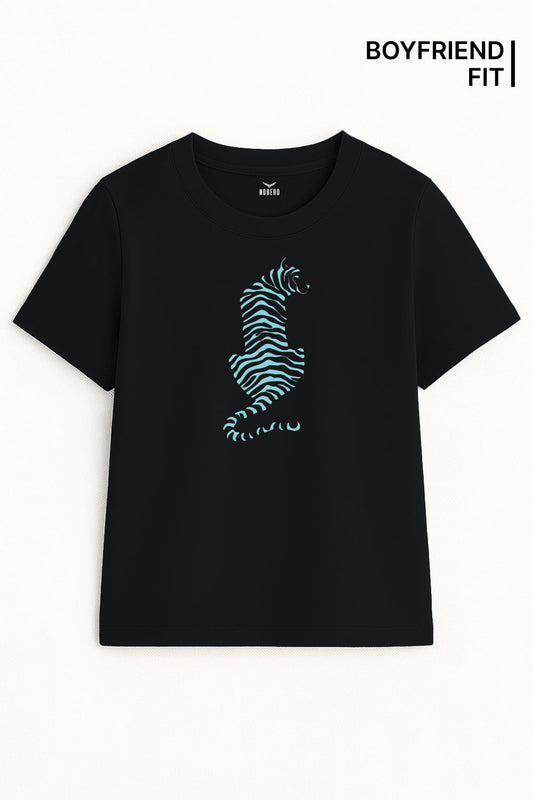 Boyfriend Wild Lines Classic Fit T-Shirt