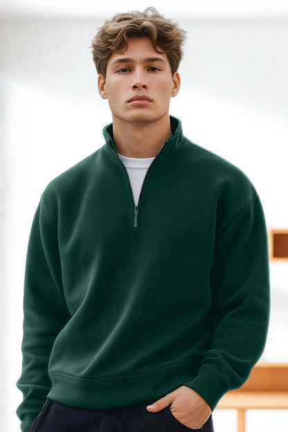 Mock Neck Sweatshirt