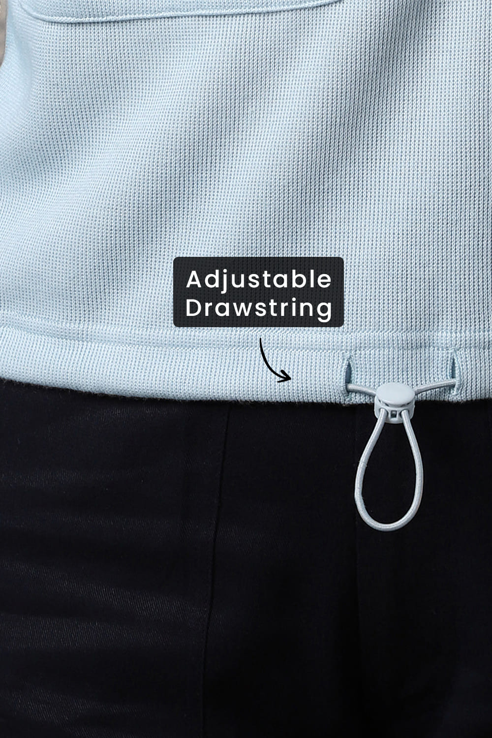 Women Oversized Flap Pocket Self Design Pullover