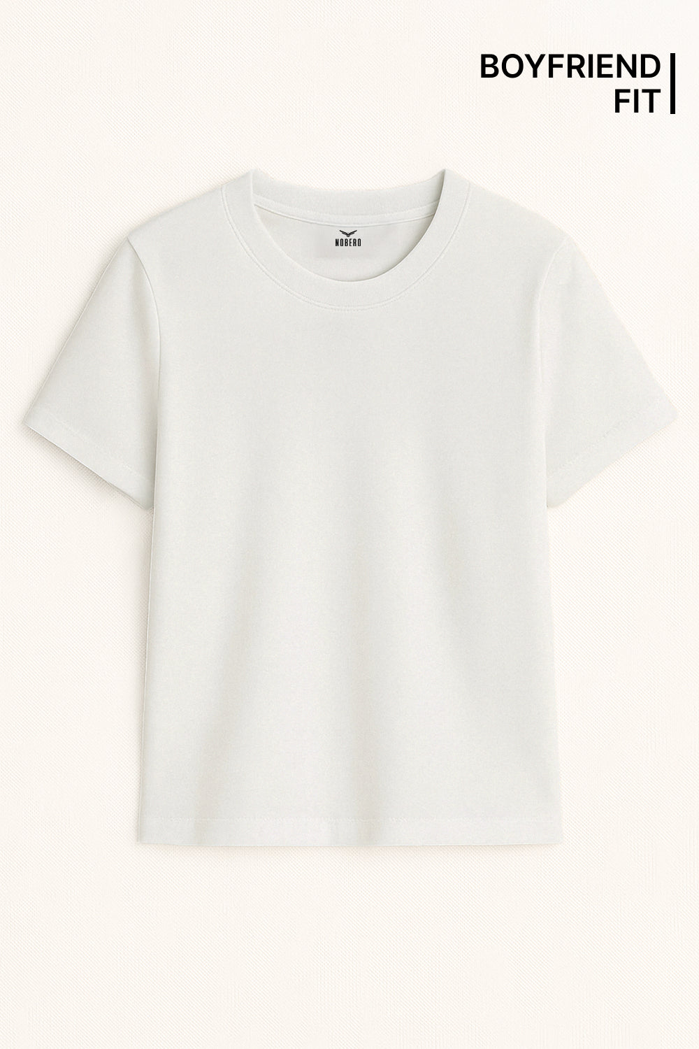 Boyfriend Fit Cotton T-Shirt