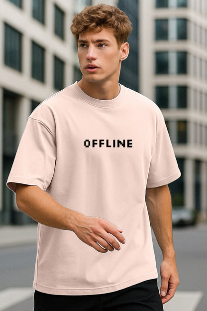 Less Scrolling Oversized T-Shirt
