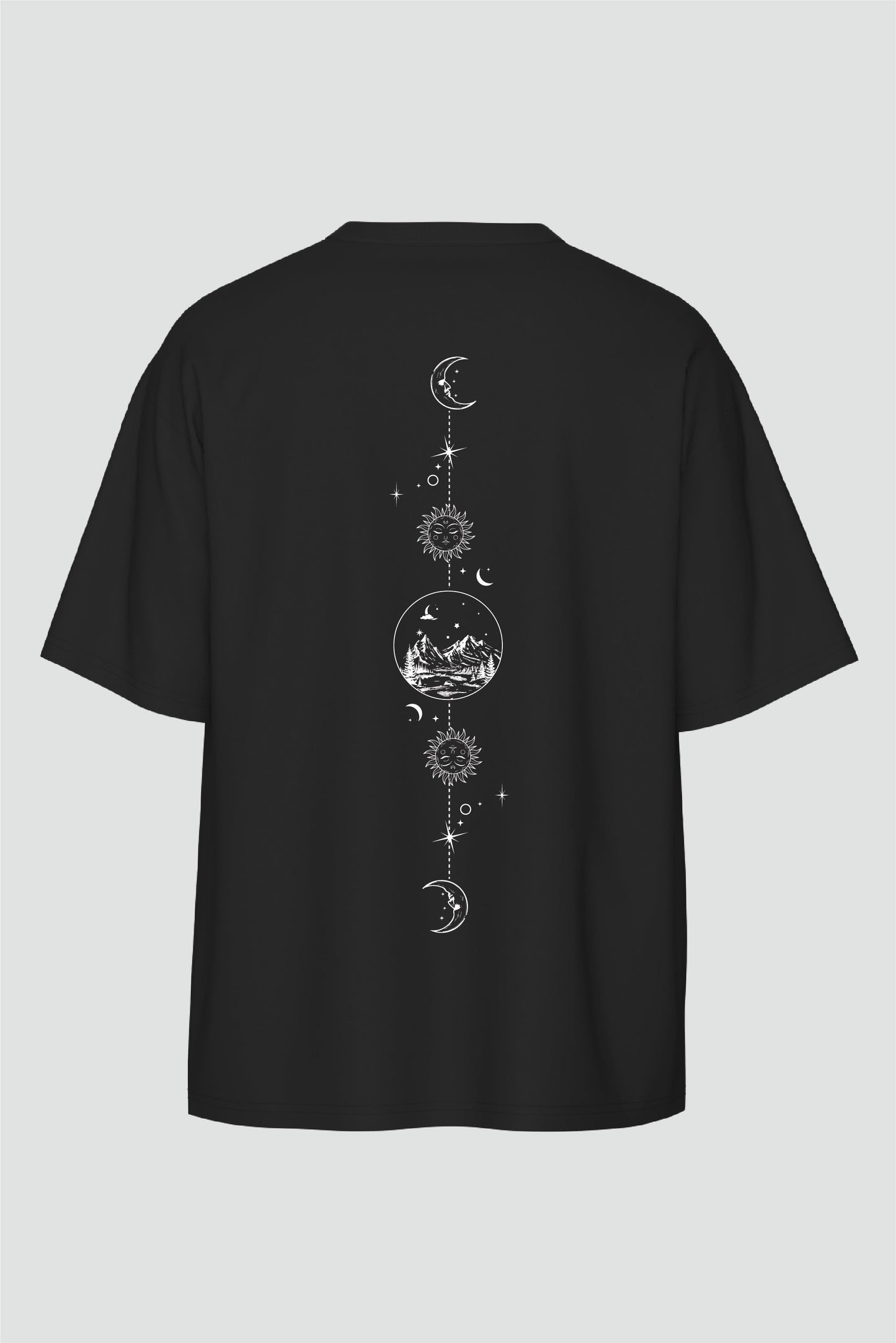 Lunar Echo Oversized T-Shirt